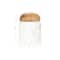 Hello Honey® 4" White Marble & Mango Wood Pinch Pot with Lid
